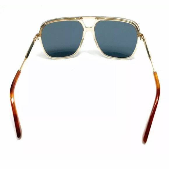 Gucci Unisex Brown Square Sunglasses - Picture 4 of 4